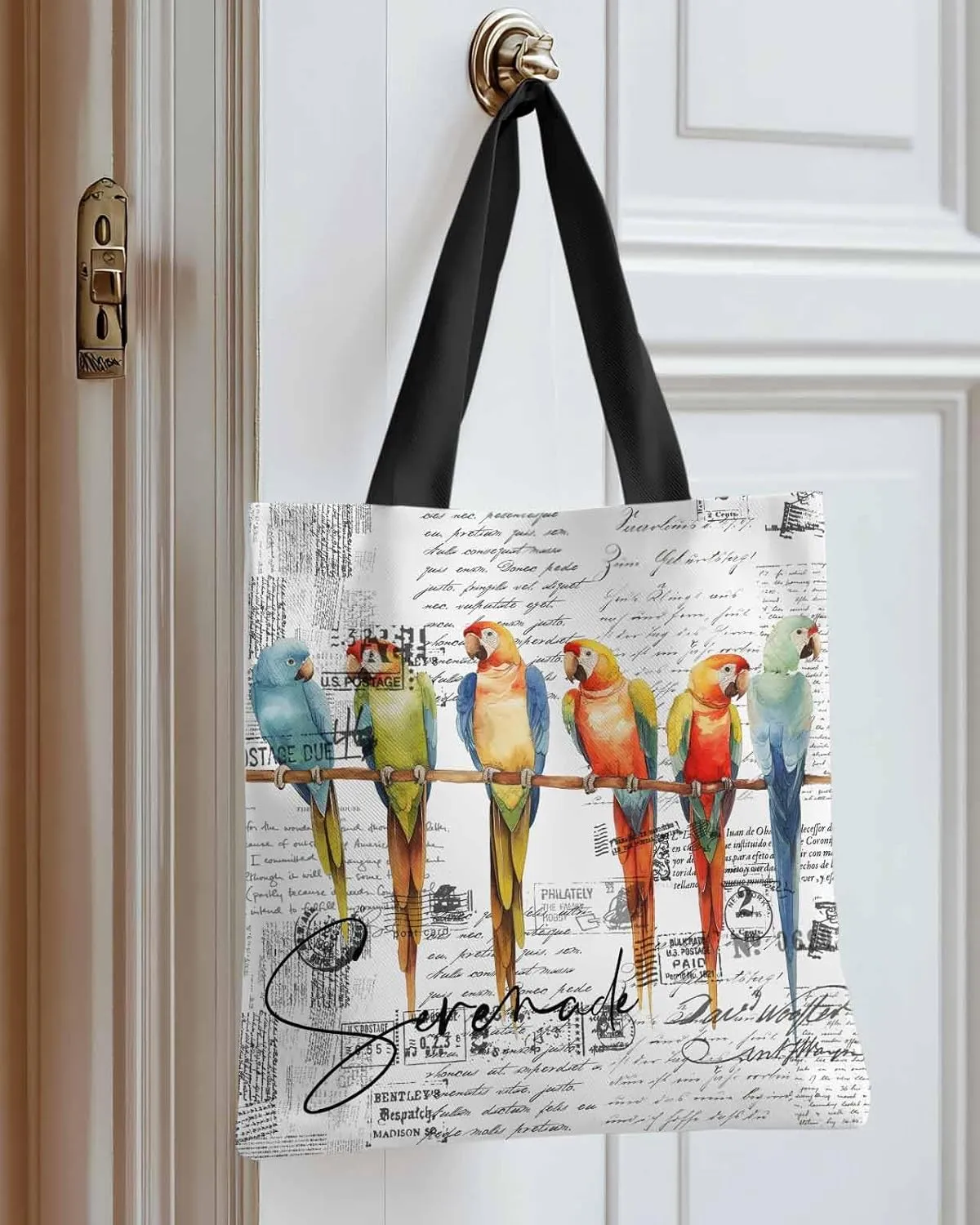 Ocean Canvas Tote Bag Beach Sea Coral Starfish Sage Green Shoulder Bag Casual Bag with Inner Pocket for Shopping Grocery Work