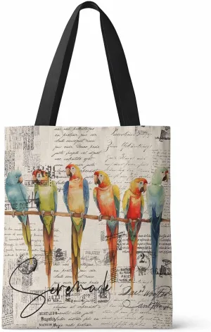 Ocean Canvas Tote Bag Beach Sea Coral Starfish Sage Green Shoulder Bag Casual Bag with Inner Pocket for Shopping Grocery Work