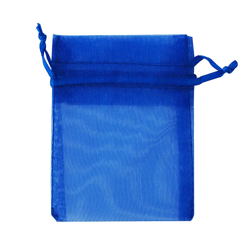 ORGANZA MINI 10CM X 7.5CM ROYAL 7PC