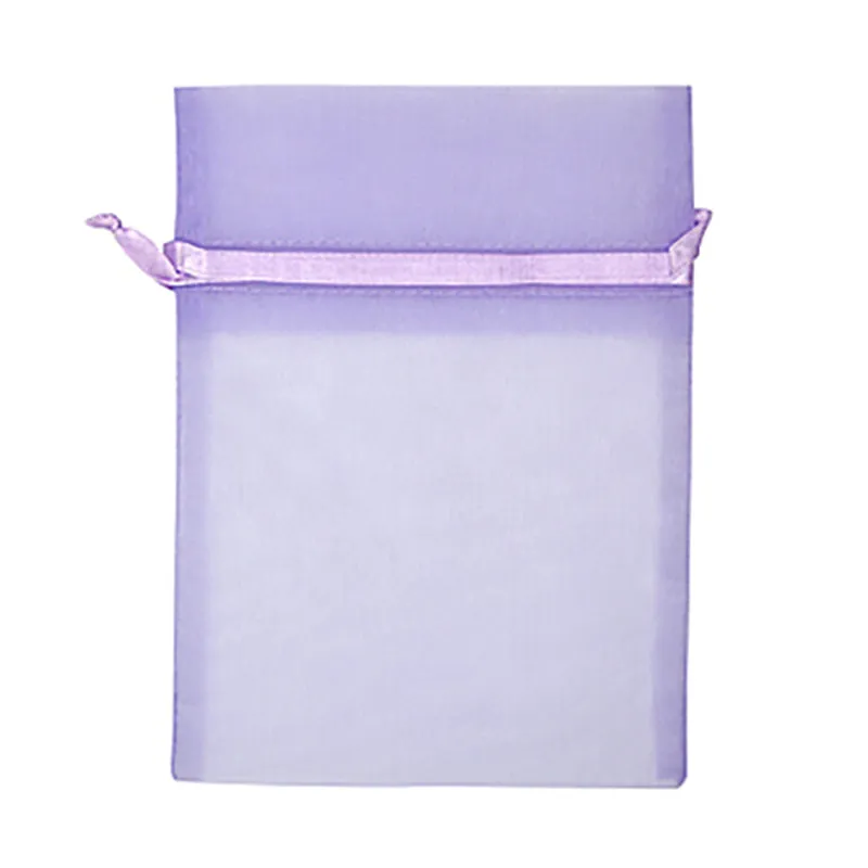 ORGANZA SMALL 17CM X 12.5CM LAV 5PC