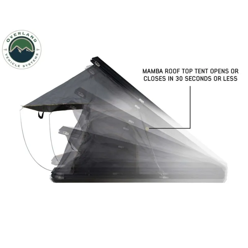Overland Vehicle Systems Mamba 3 Clamshell Roof Top Tent
