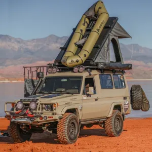 Overland Vehicle Systems Mamba 3 Clamshell Roof Top Tent