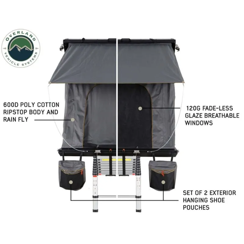 Overland Vehicle Systems Mamba 3 Clamshell Roof Top Tent