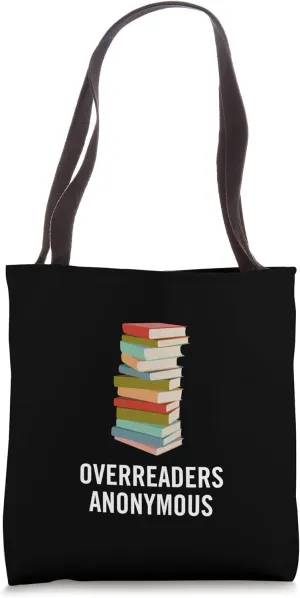 Overreaders Anonymous Library Books Tote Bag