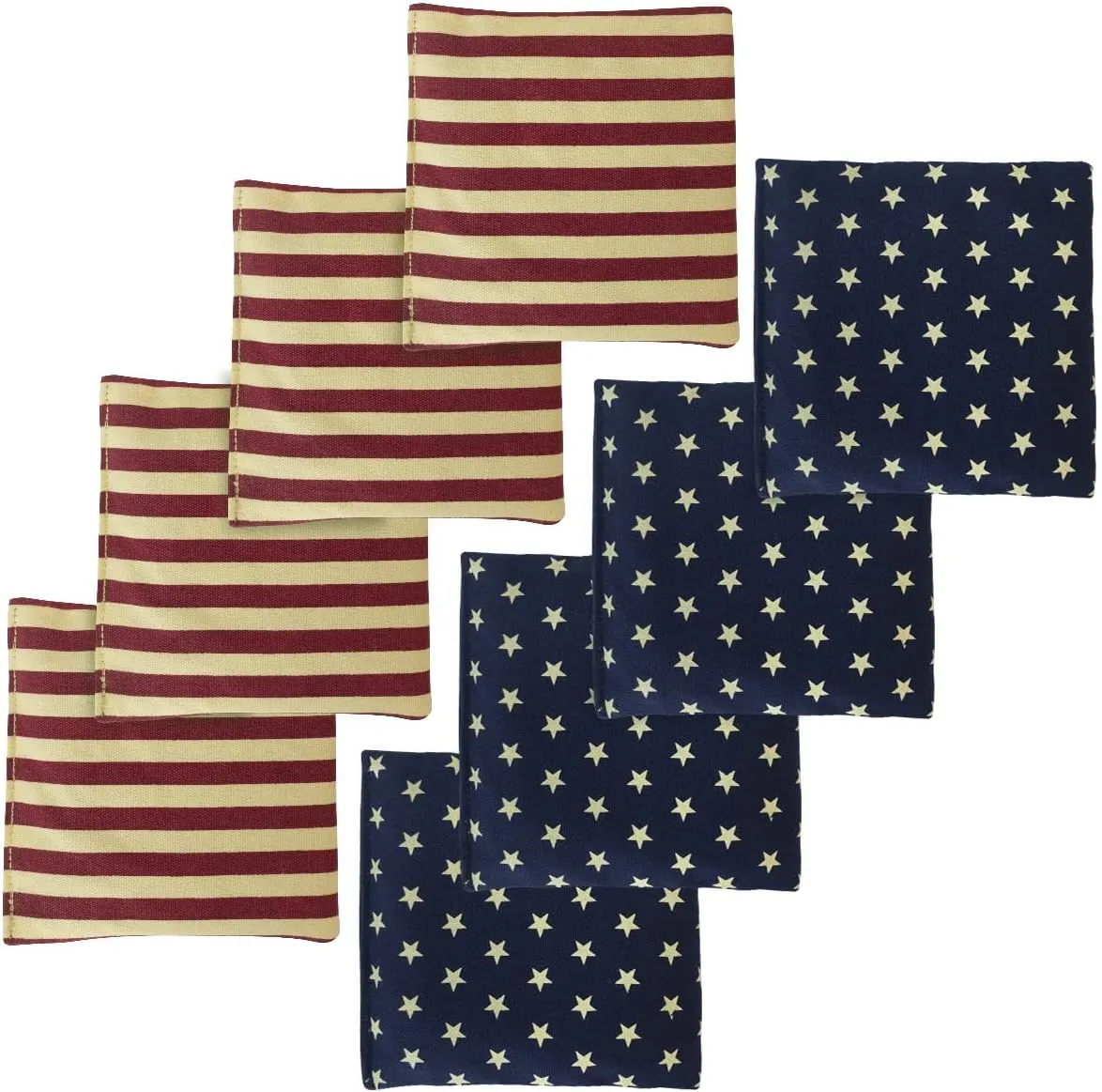 PetGirl Cornhole Bags Premium Weather Duckcloth Cornhole Bean Bags Cornholebags Set of 8 Regulation