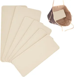 PH PandaHall 6pcs 3 Sizes Felt Bag Shaper, Rectangle Bag Support Insert Base Camel Handbag Base Insert Purse Bottom Insert Bag Stabilizer Bag Liner Board for Tote Leather Purse Crossbody Bag Backpack