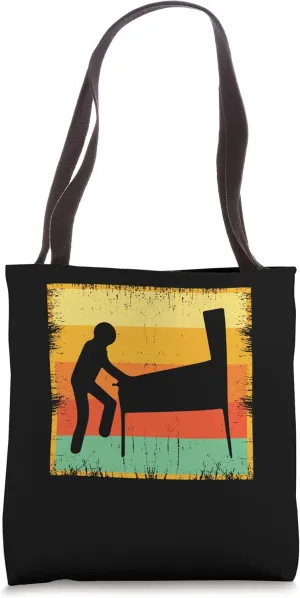 Pinball Lover - Vintage Classic Game Lover Pinball Gaming Tote Bag