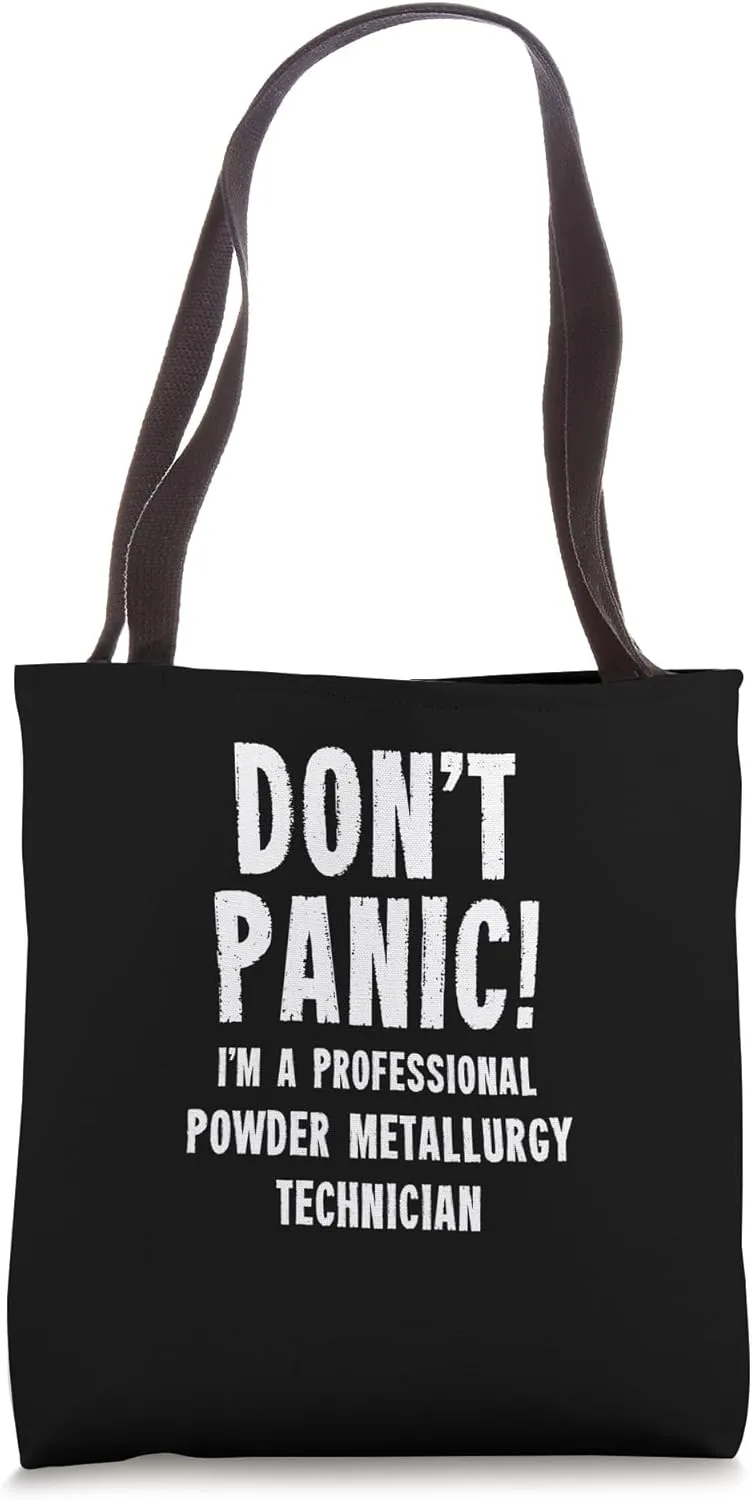 Powder Metallurgy Technician Tote Bag
