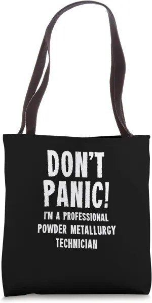 Powder Metallurgy Technician Tote Bag