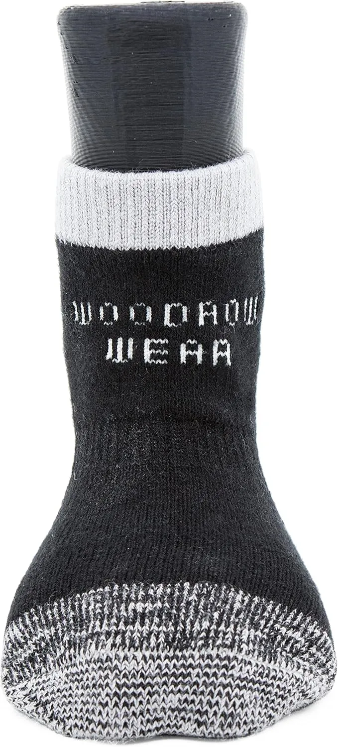 Power Paws Reinforced Foot Dog Socks, Black Grey, XS, Fits 12-25 pounds