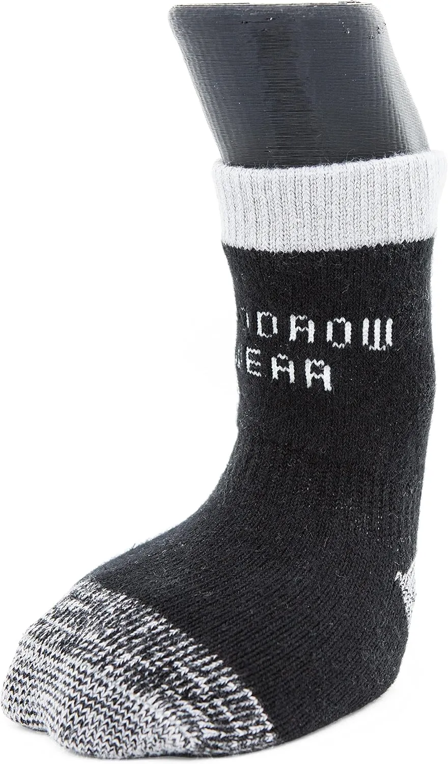 Power Paws Reinforced Foot Dog Socks, Black Grey, XS, Fits 12-25 pounds