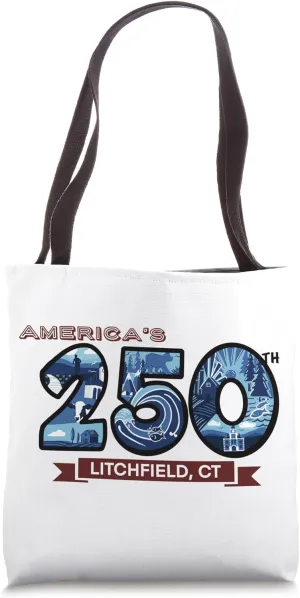 Promote Litchfield's A250 Logo! Tote Bag