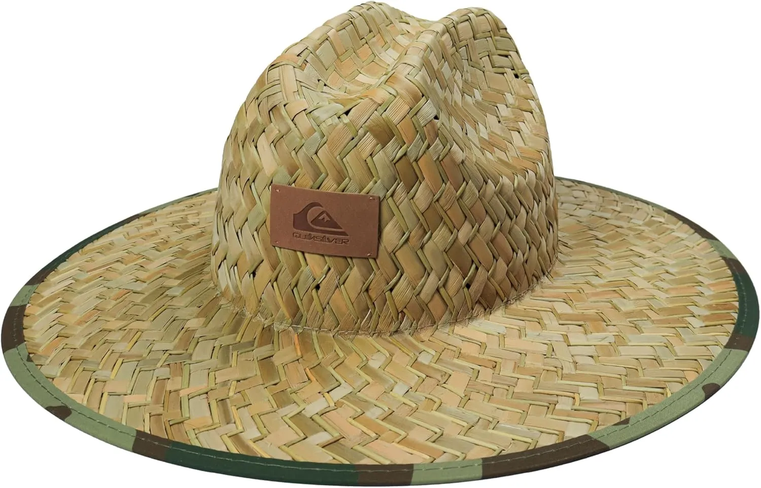 Quiksilver Boys' Pierside Print Straw Sun Hat