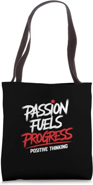 Quote Inspirational Motivational Tote Bag