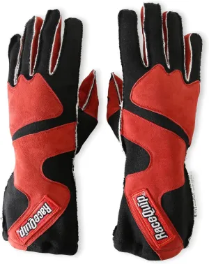 RaceQuip® 356103RQP 356 Series Driving Gloves - SFI 3.3/5 - Red/Black - Medium