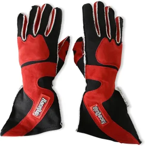 RaceQuip® 359102RQP 359 Series Driving Gloves - SFI 3.3/5 - Red/Black - Small