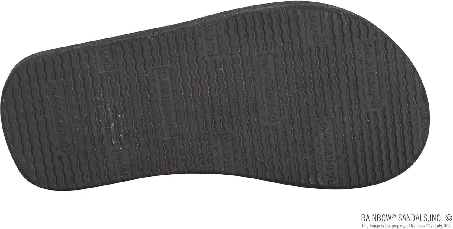 Rainbow Sandals Kid's Single Layer Premier Leather w/Narrow Crystal Strap