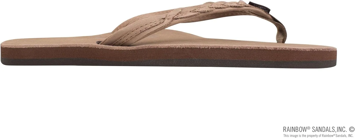 Rainbow Sandals Madison - Single Layer Arch Support with a Braid on a 1/2" Narrow Strap