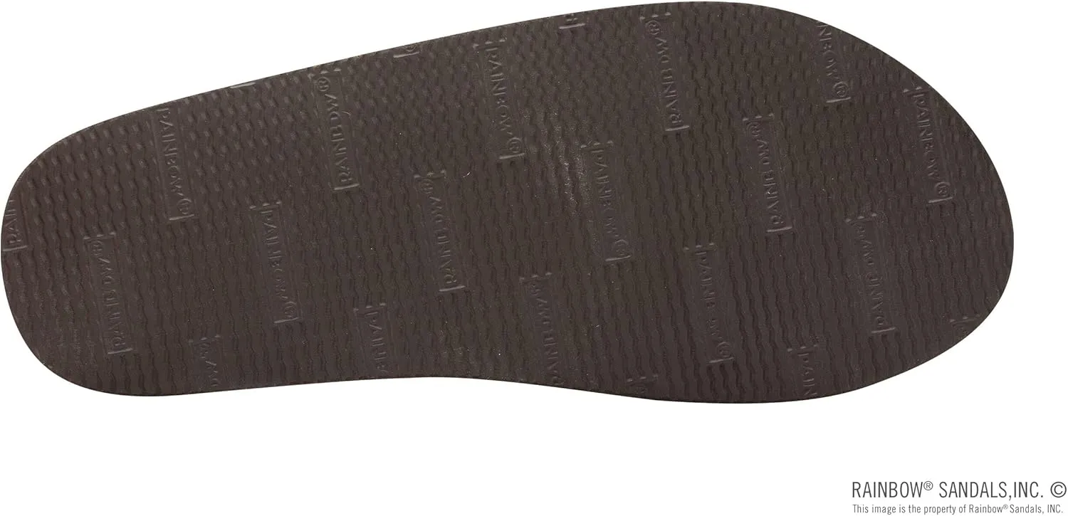 Rainbow Sandals Mens Luxury Leather - Single Layer Arch Support