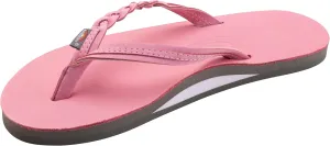 Rainbow Sandals Women’s Flirty Braidy Premier Leather w/Single Braided Strap