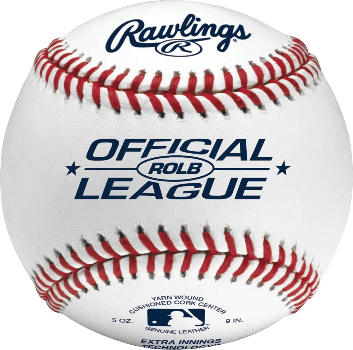 Rawlings | OFFICIAL LEAGUE Baseballs | Tournament Grade | ROLB | Youth/14U | Game/Practice Use | 12 Count
