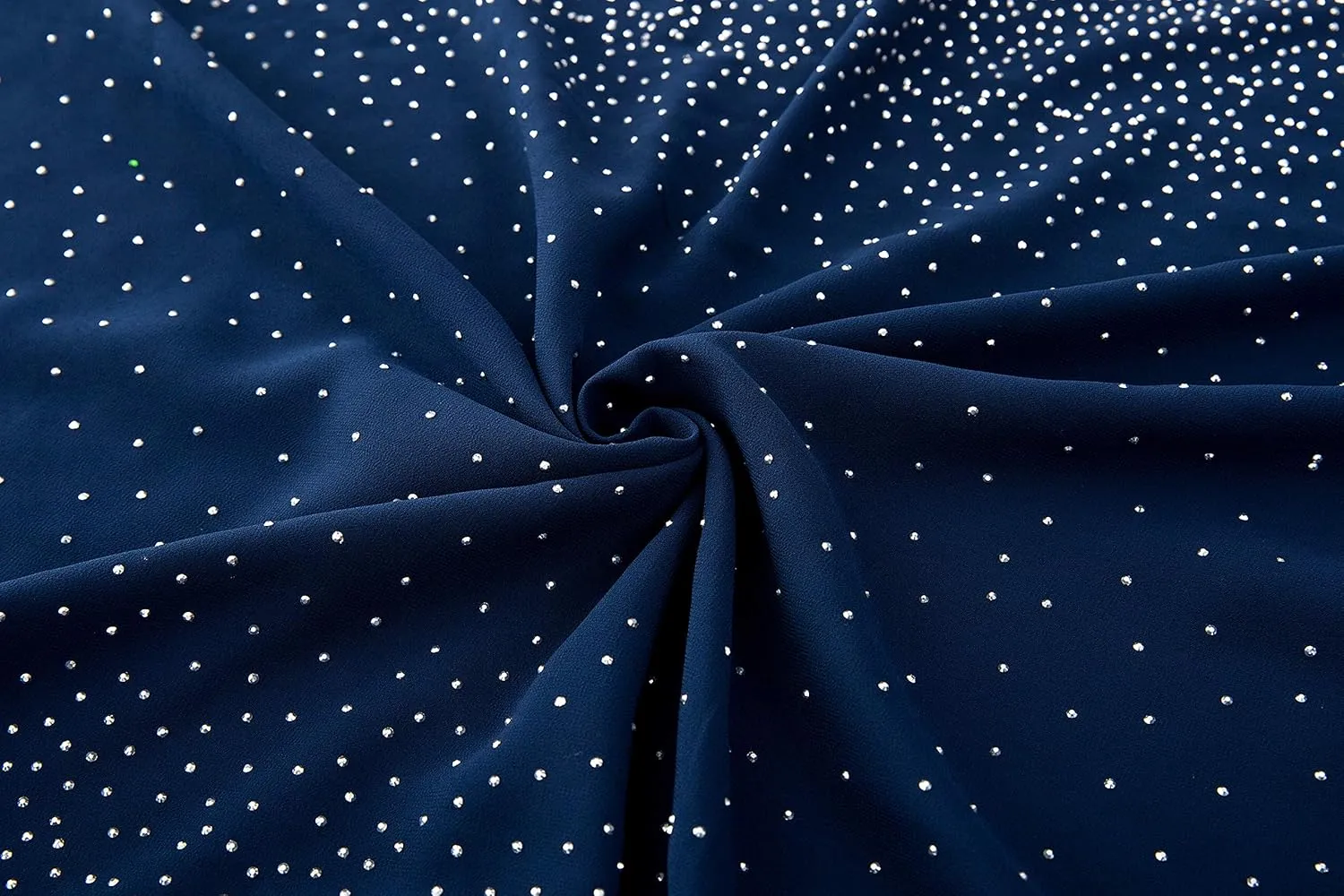 REEMONDE Womens Rhinestones Pashmina Shawls and Wraps for Evening Dresses Chiffon Shawl Sparkly Scarf