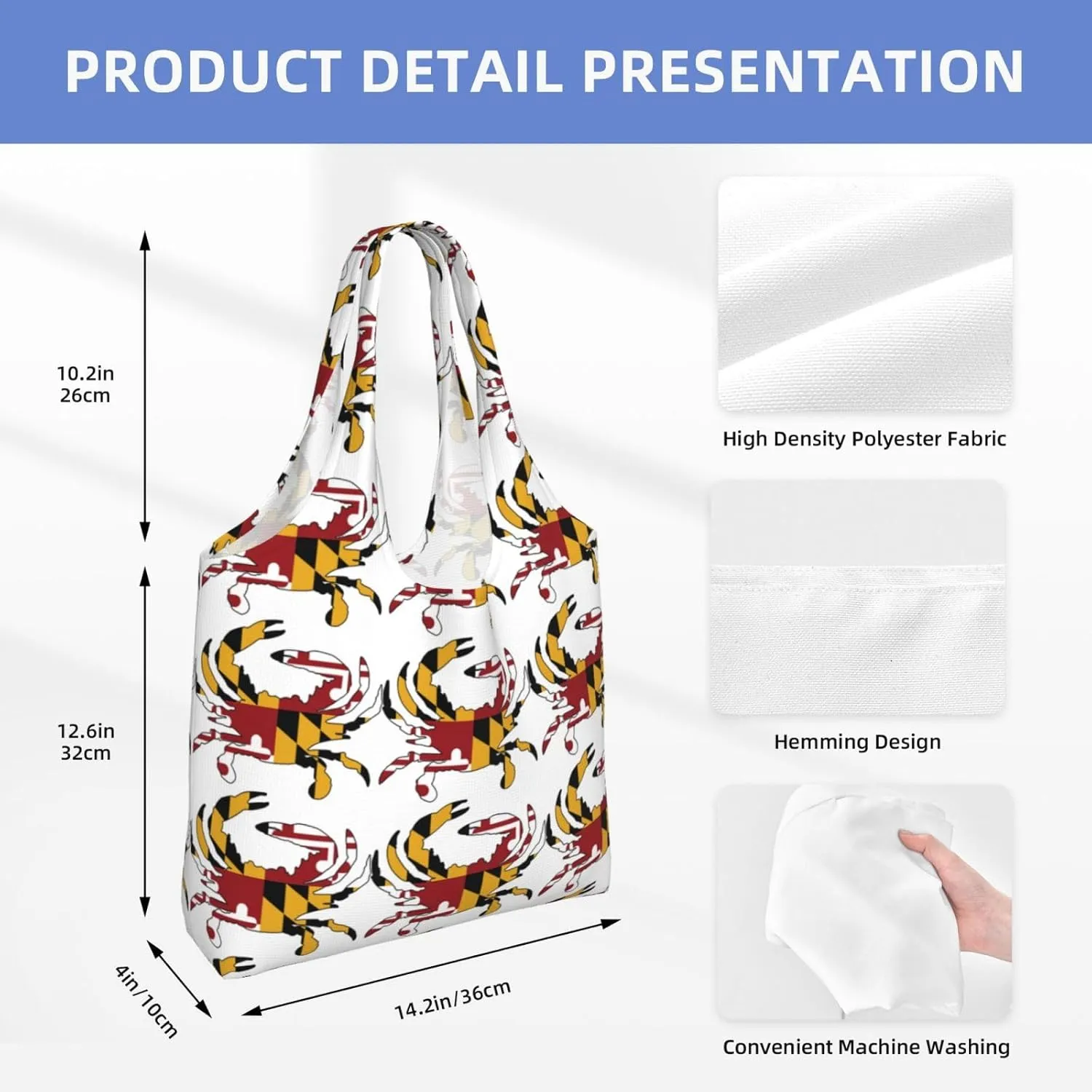 retro usa flag Canvas Tote Bags Reusable Shopping Bag Handbag for Shopper Beach Gifts