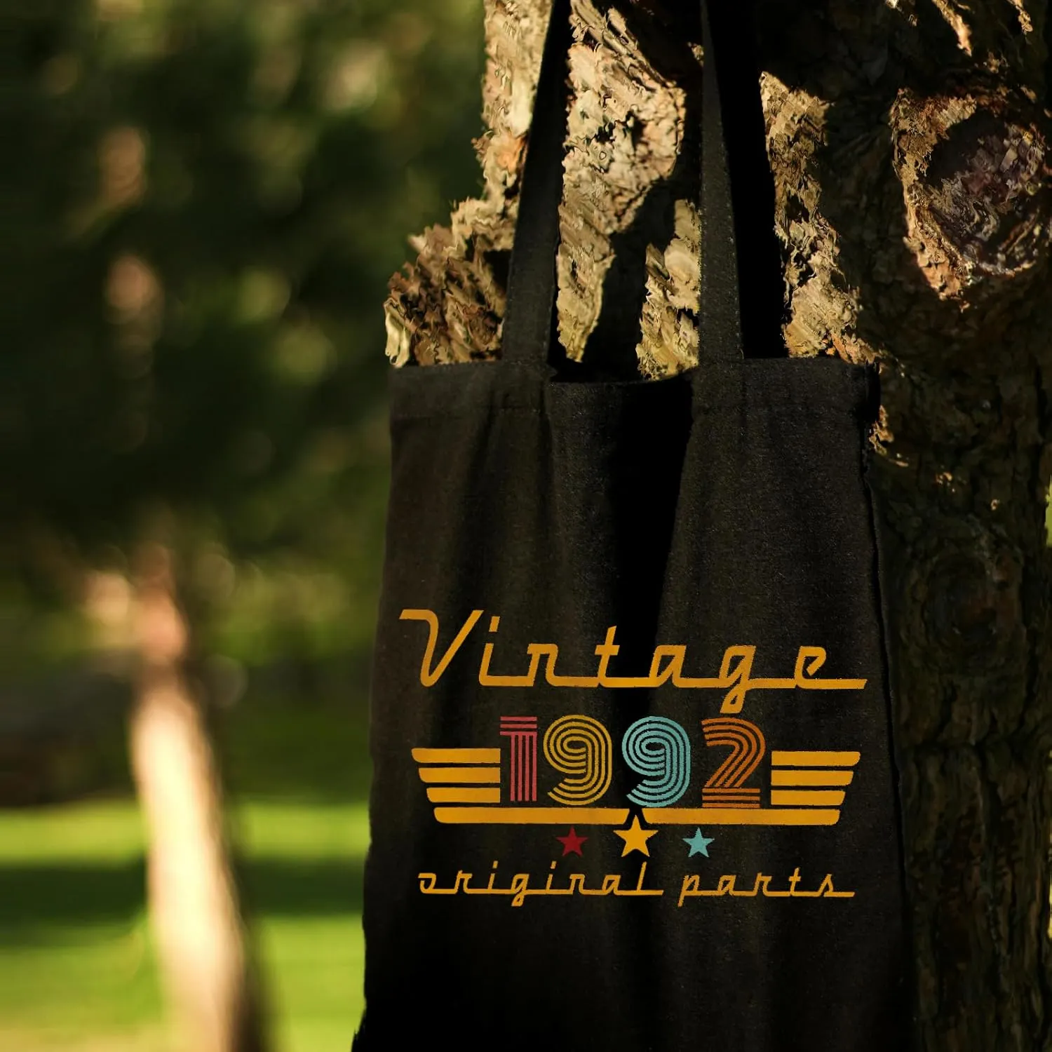 Reusable Canvas Tote Bags, 1990 1991 1992 1993 1994 1995 1996 1997 1998 1999 Birthday Gifts for Women