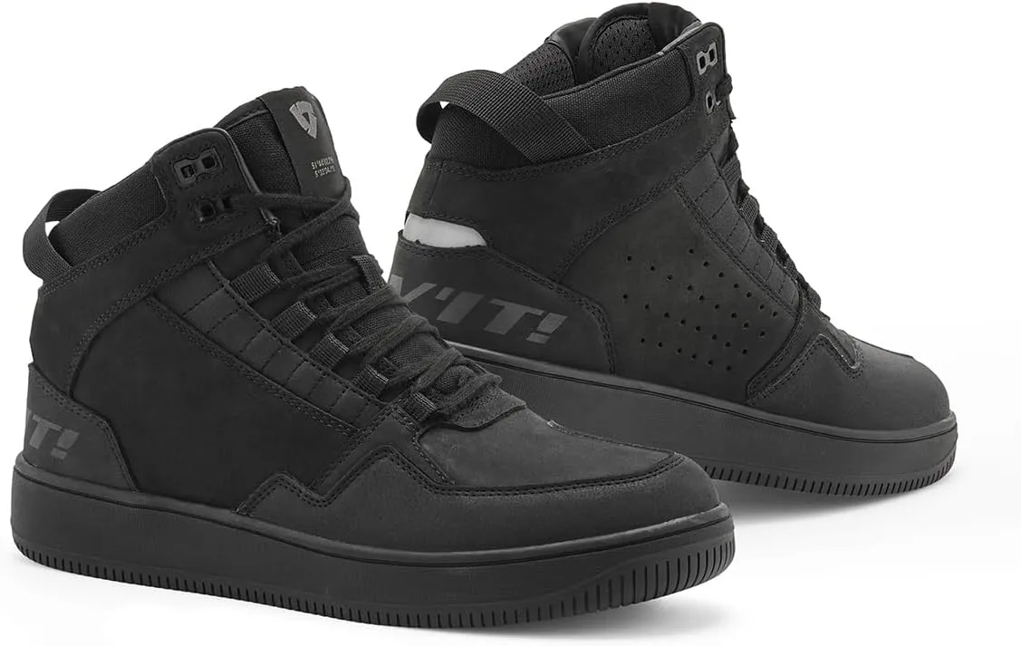REV'IT! Men's Jefferson Urban Sport Motorcycle Shoes (Black - 46)