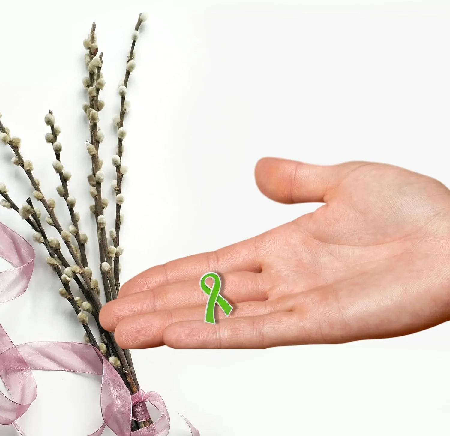 Ribbon Pins 1/5/25/100 for Cancer & Disease Awareness - Various Causes - Bulk Quantities Available for Support Groups and Fundraising