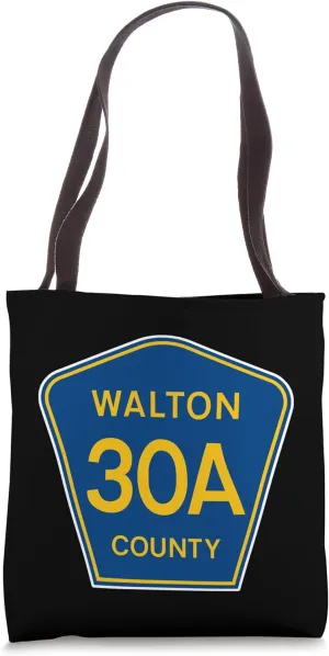 Route 30A Florida Panhandle Emerald Coast 30 A Destin Walton Tote Bag