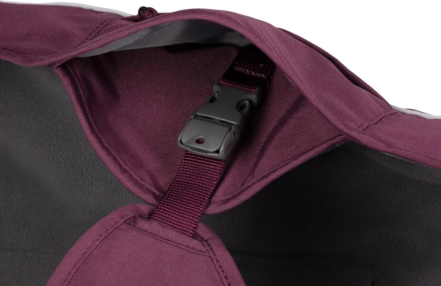 Ruffwear, Overcoat Fuse Jacket Harness Combo for Dogs, Purple Rain, Medium
