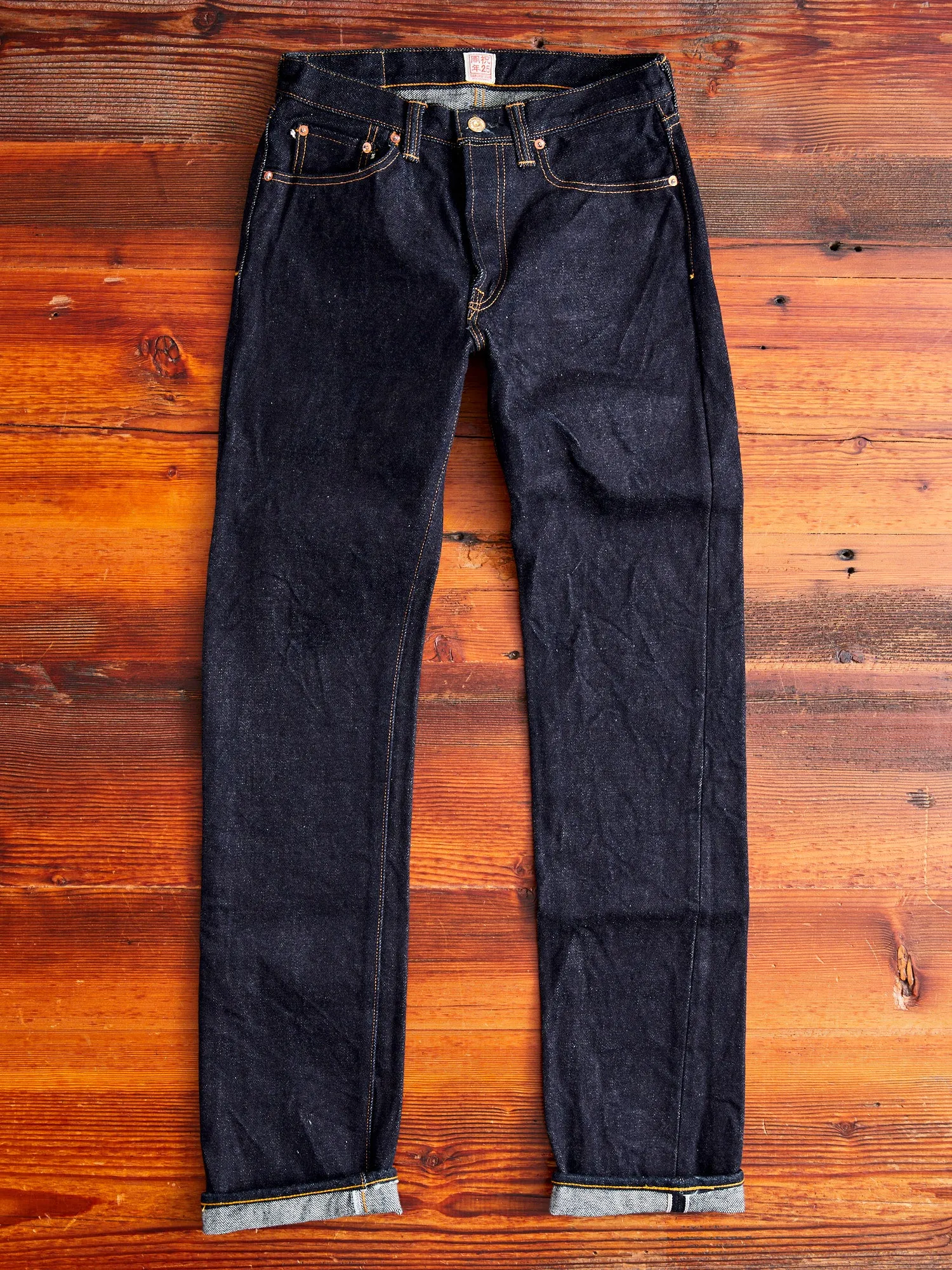 S710XX25oz-25TH "25th Anniversary Limited Edition" 25oz Selvedge Denim - Slim Straight Fit