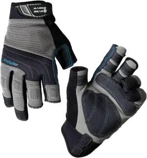 Sailing Gloves - 3-Finger Dexterity with Better Grip, Neoprene and Padded Knuckles, Reinforced Pressure Points