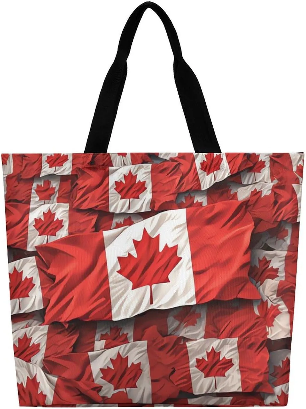 Shopping Bag for Women, Various Fruits Tote Bag, Large Capacity Shoulder Bags for Groceries Travel