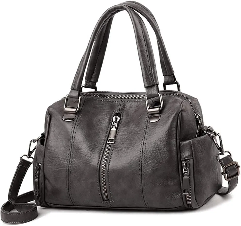 Shoulder Bags Women Handbag Faux Leather Tote Large Capacity Purse Crossbody Bags Top Handle Totes with Shoulder Strap