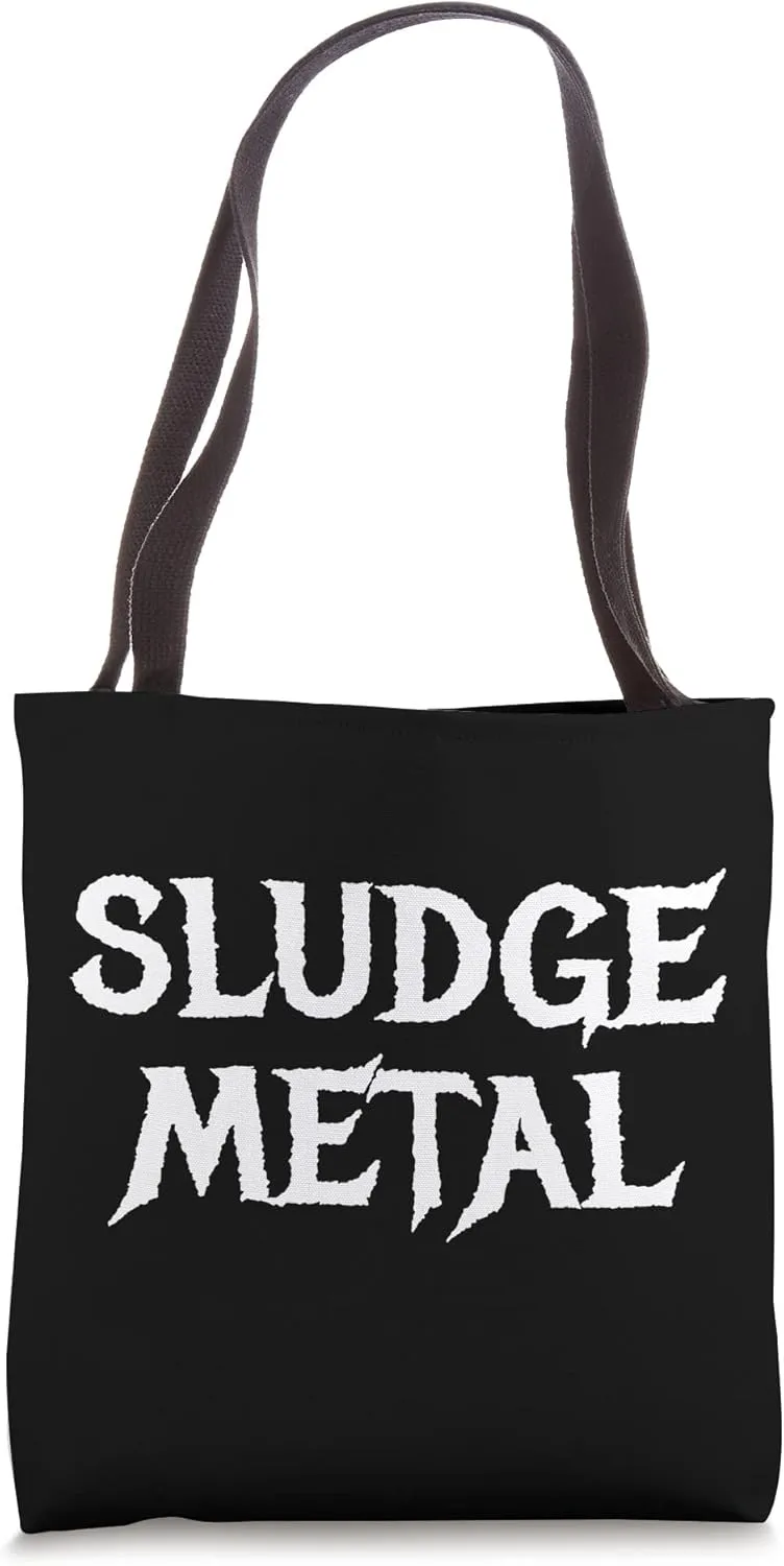Sludge Metal Sludge Doom Sludgecore Metalhead Tote Bag