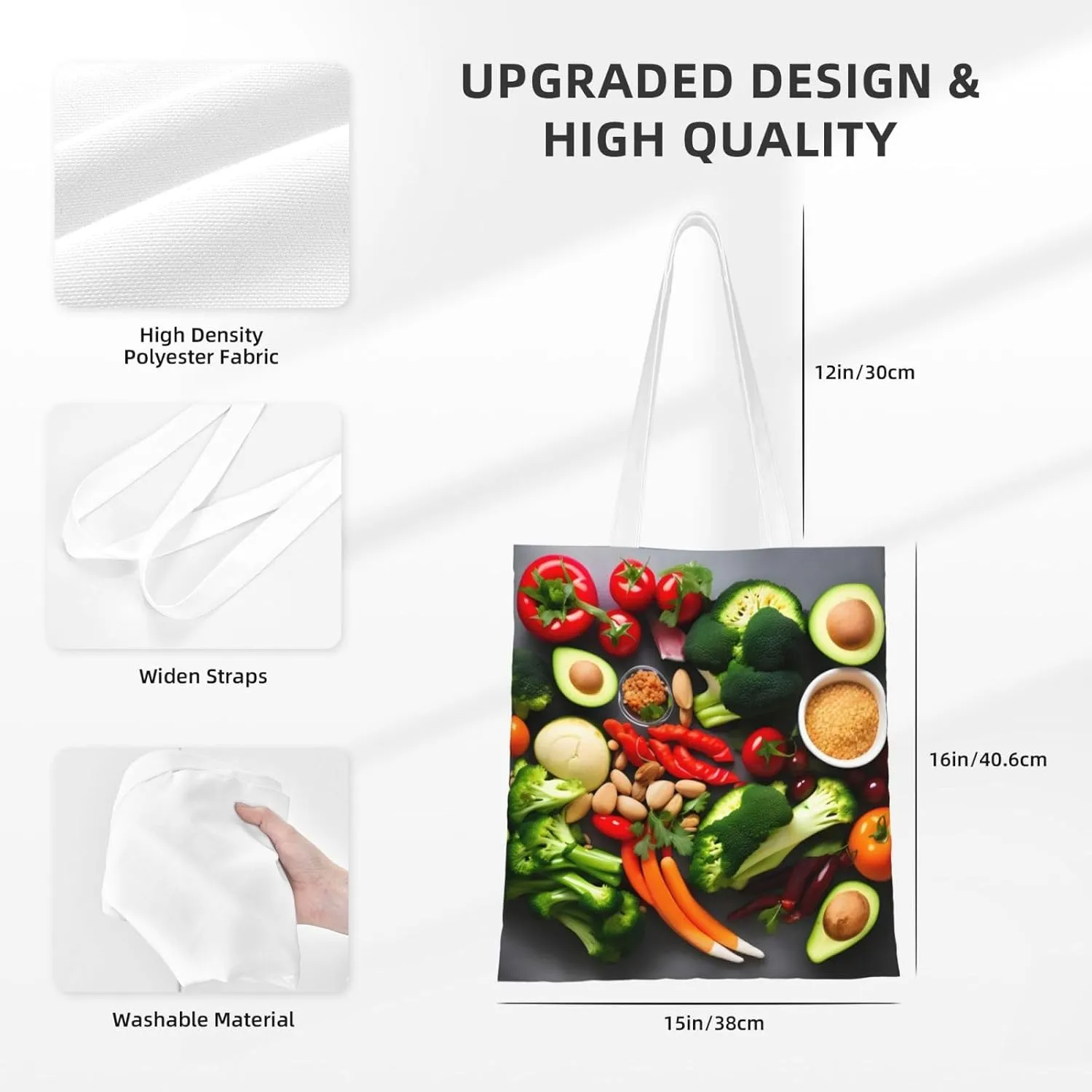 Soccer Ball On Grassy Canvas Aesthetic Tote Bag Unisex Beach Bag Shopping Bags Shoulder Bag Reusable Grocery Bags