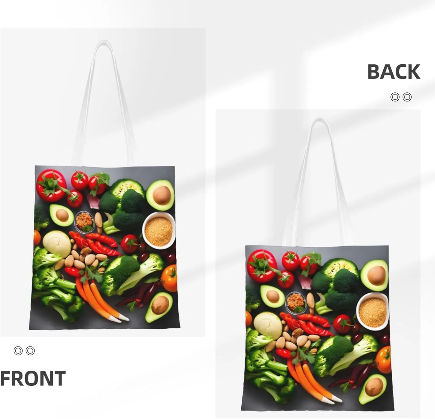 Soccer Ball On Grassy Canvas Aesthetic Tote Bag Unisex Beach Bag Shopping Bags Shoulder Bag Reusable Grocery Bags