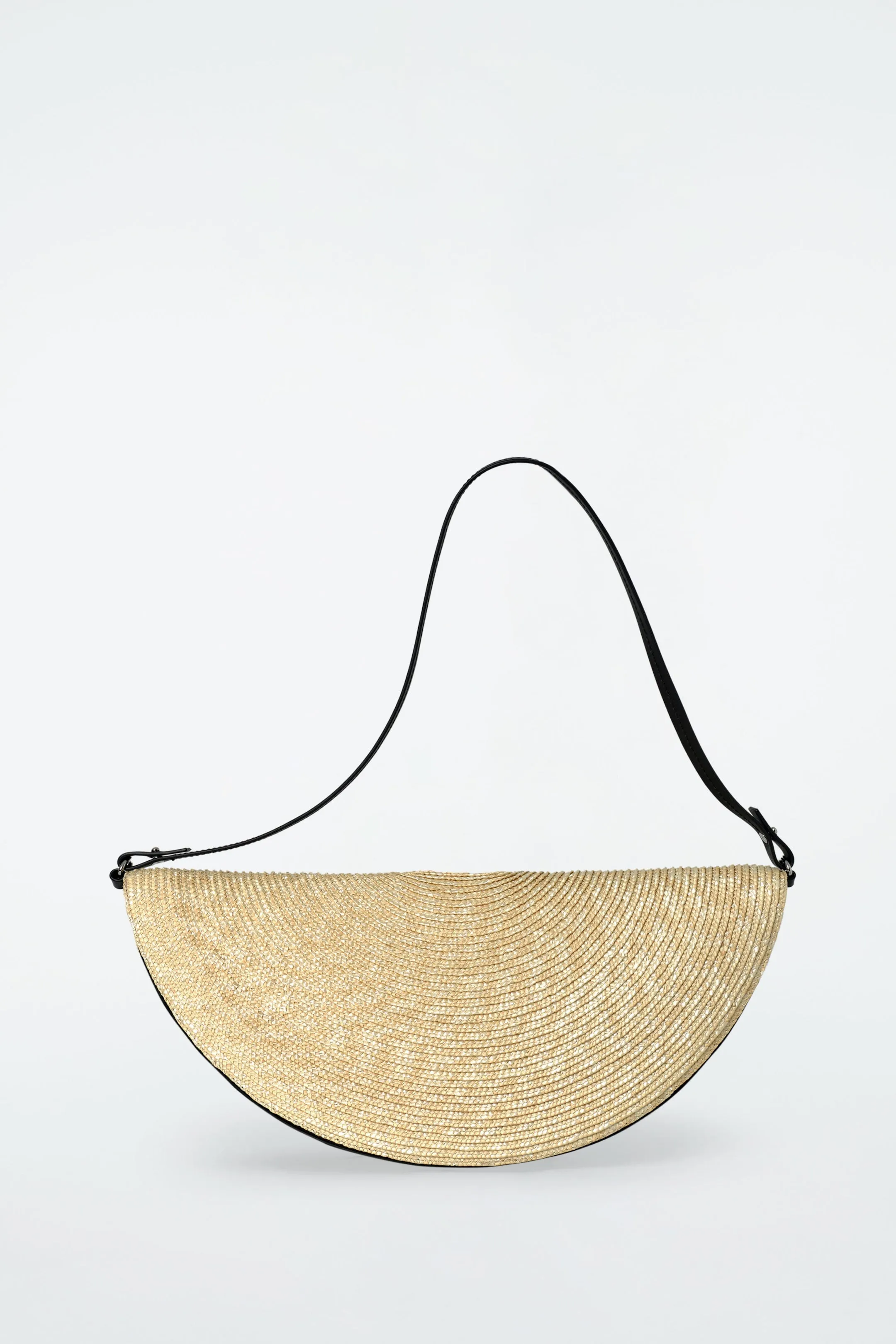 Soleil clutch bag - straw