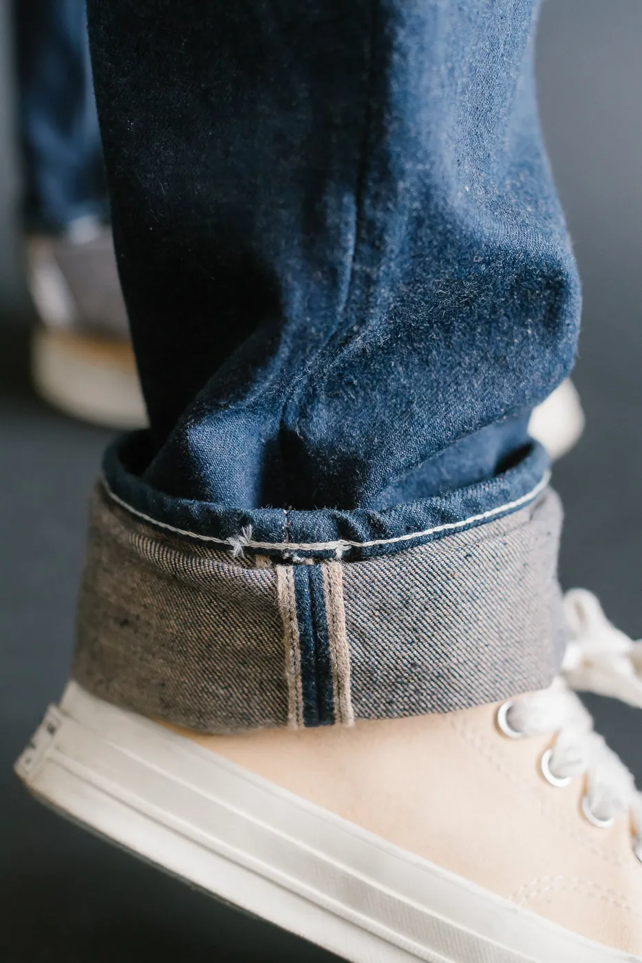 SP-115S - 15oz Foxfibre® "Earth Denim" 45th Anniversary Selvedge Jeans - Regular Straight