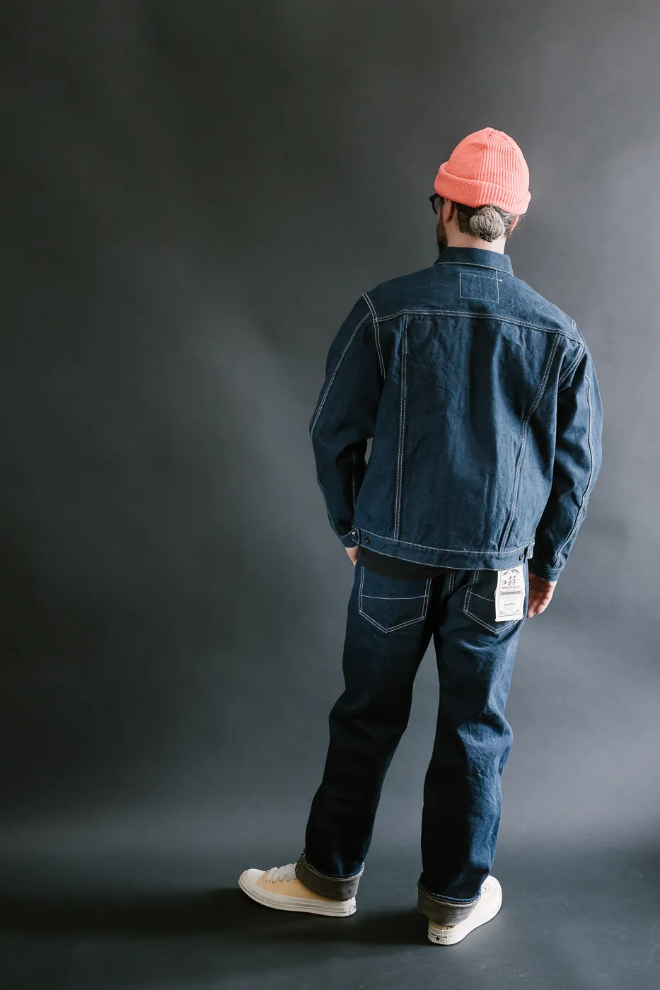 SP-115S - 15oz Foxfibre® "Earth Denim" 45th Anniversary Selvedge Jeans - Regular Straight
