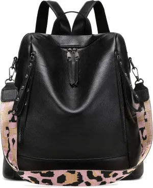 sqlp Fashion Backpack Purse for Women Vegan Leather Travel Back Pack Womens Designer Shoulder Bags