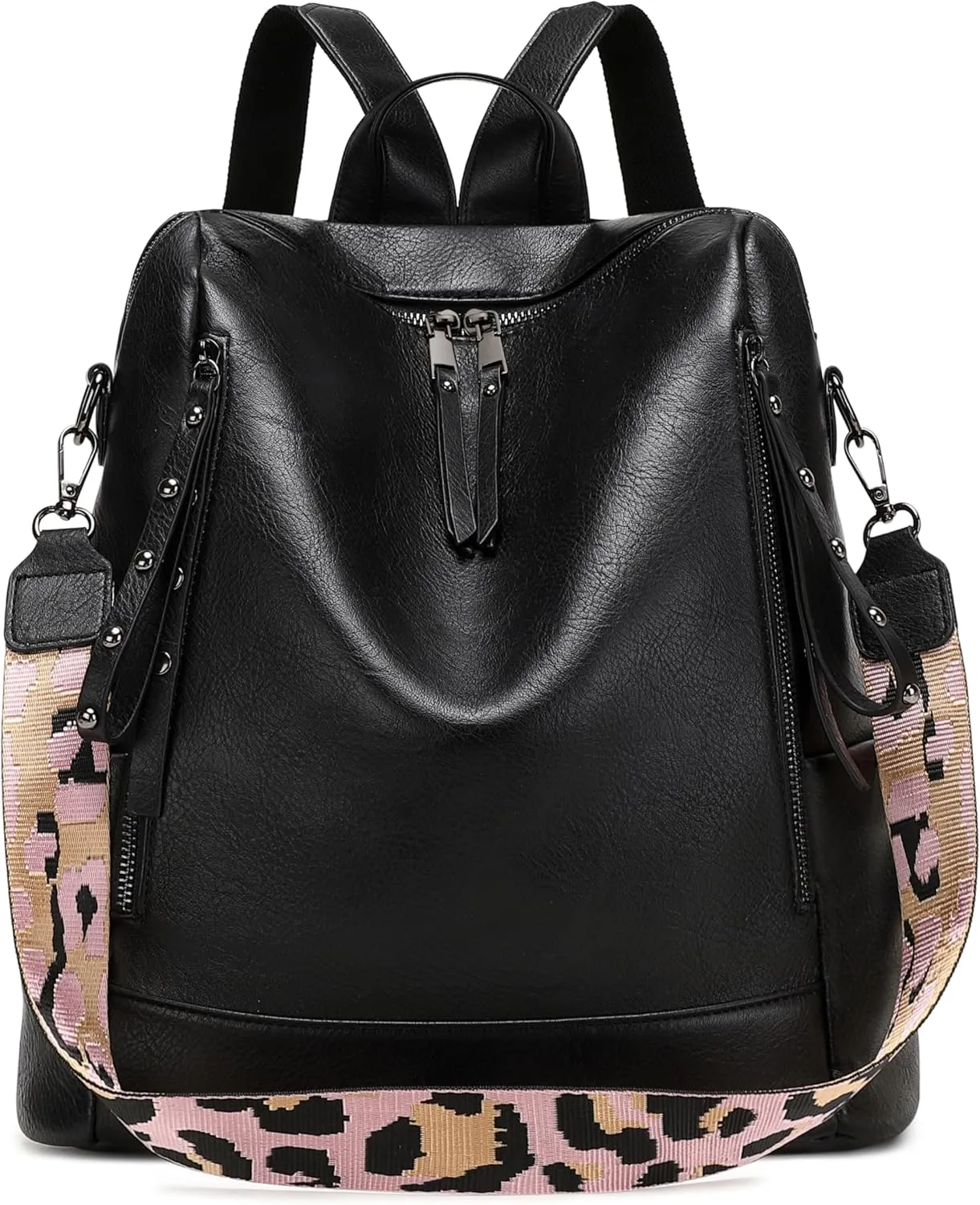 sqlp Fashion Backpack Purse for Women Vegan Leather Travel Back Pack Womens Designer Shoulder Bags