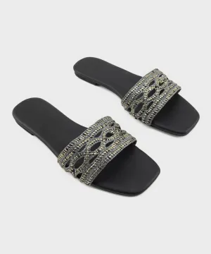 Square Toe Flats