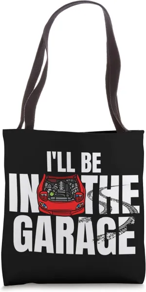 Still Playing With Blocks Engine Mechanic Horse Power Car Tote Bag