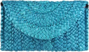 Straw Clutch Purses for Women Summer Beach Bags Envelope Woven Clutch Handbags