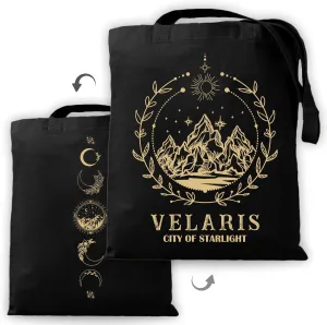 SUNFYCN Canvas Tote Bag Dragon Ridder Inspired Gift, Fourth Wing Merch Pattern Reusable Grocery Bag Shopping Shoulder Bags