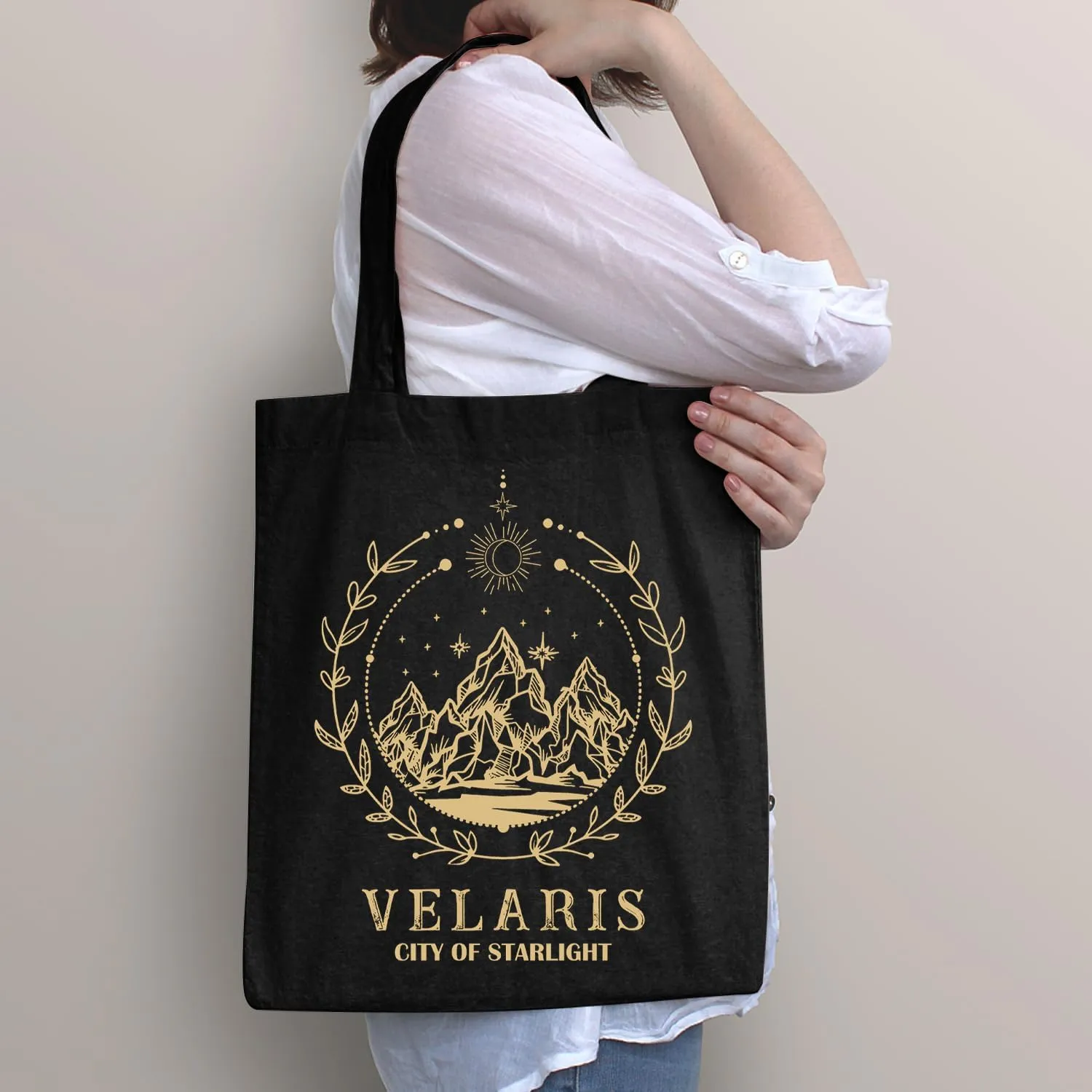 SUNFYCN Canvas Tote Bag Dragon Ridder Inspired Gift, Fourth Wing Merch Pattern Reusable Grocery Bag Shopping Shoulder Bags