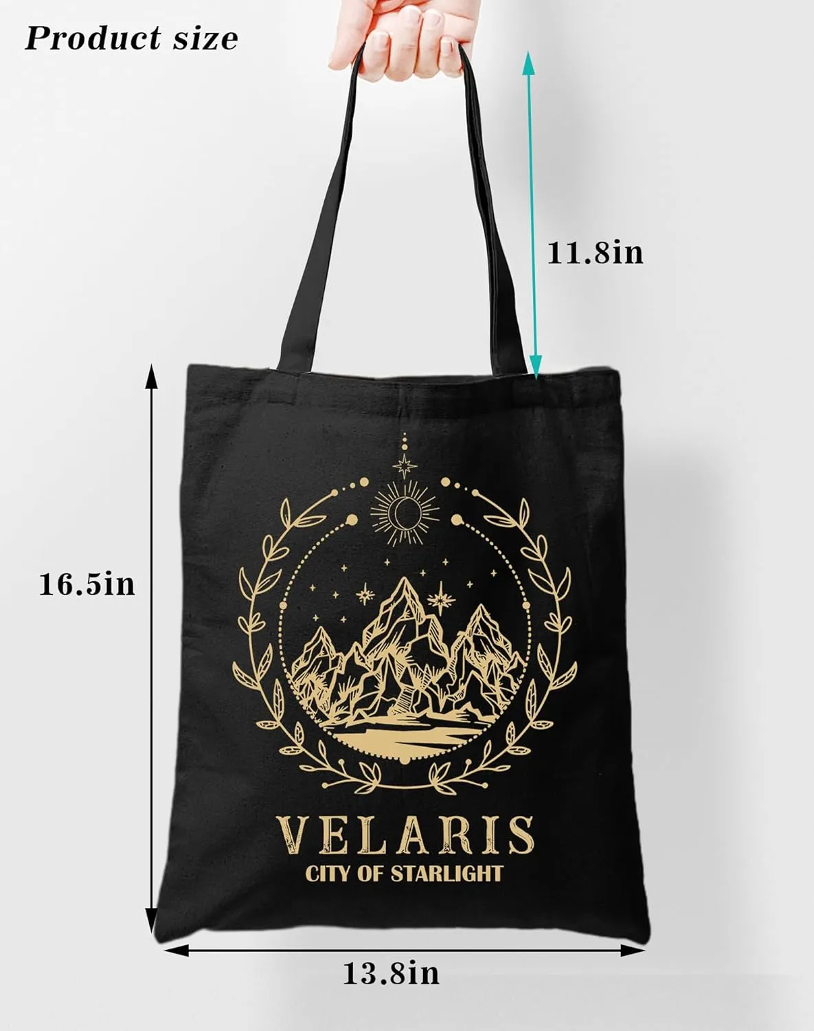 SUNFYCN Canvas Tote Bag Dragon Ridder Inspired Gift, Fourth Wing Merch Pattern Reusable Grocery Bag Shopping Shoulder Bags